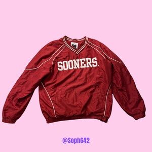 Red Sooners Windbreaker